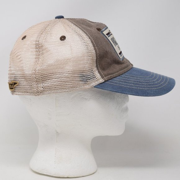 Wrigley Field Chicago Unisex Men Women Snapback Mesh Panel Blue Brown Patch 1914 - Picture 8 of 14